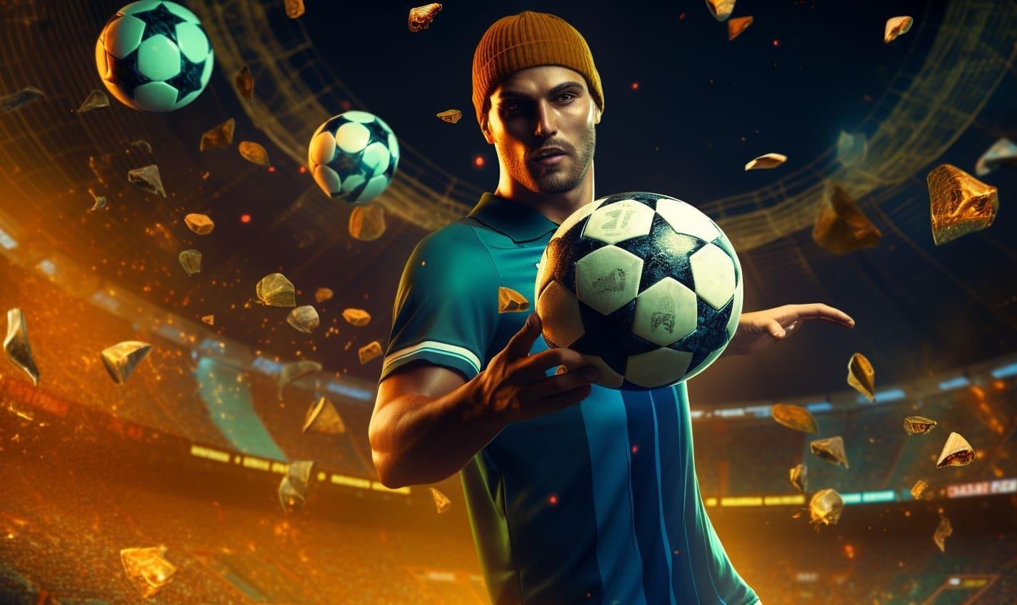 Contoh Parlay multi-bet dengan 4 leg dari pertandingan Liga 1